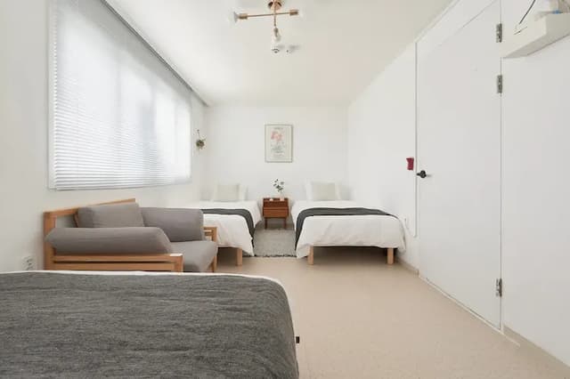 五月之家｜1分鐘到弘大入口站、近延央公園-6人房-9