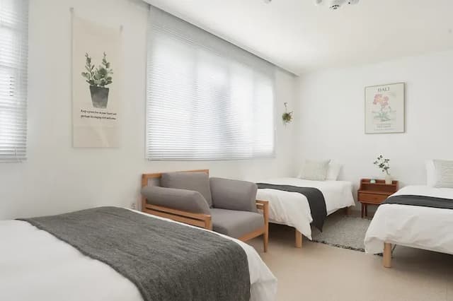 五月之家｜1分鐘到弘大入口站、近延央公園-6人房-10