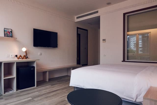 雀客藏居台北南港｜近環球購物中心＆CITYLINK、全新裝潢-藏居雙人客房-6