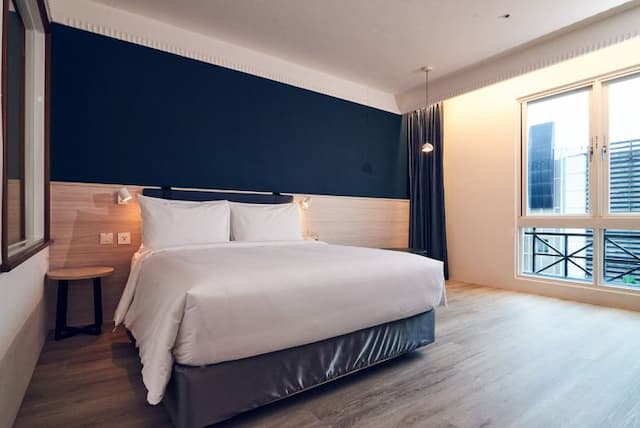 雀客藏居台北南港｜近環球購物中心＆CITYLINK、全新裝潢-藏居雙人客房-1