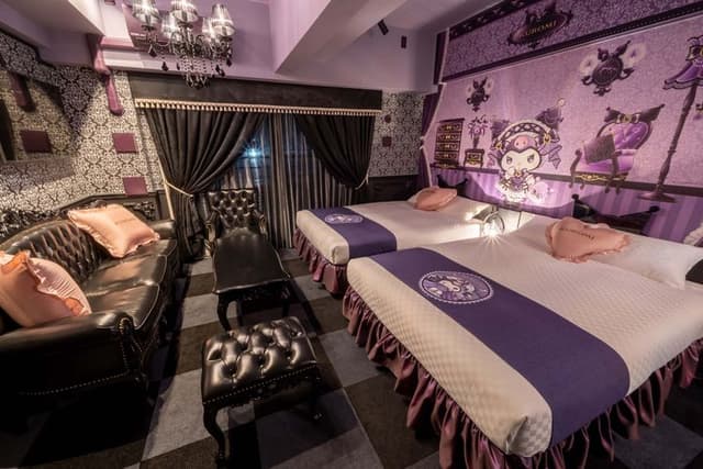 RESI STAY THE KYOTO-Gothic and Lolita Kuromi Room-1