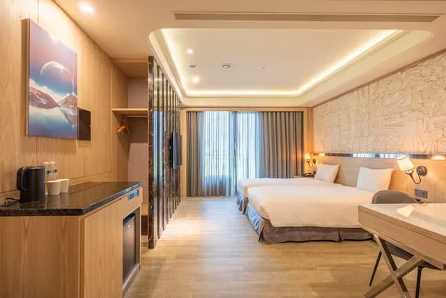 承攜行旅台中自由-承攜雙床客房-4