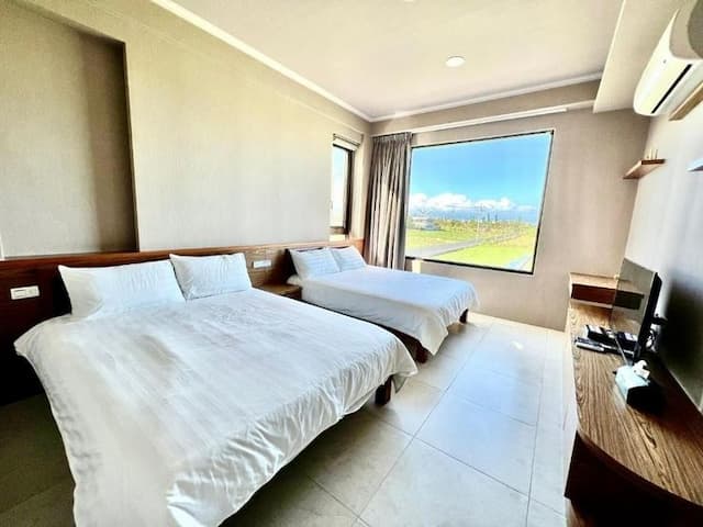 心逸B&B-高級雙床房-2