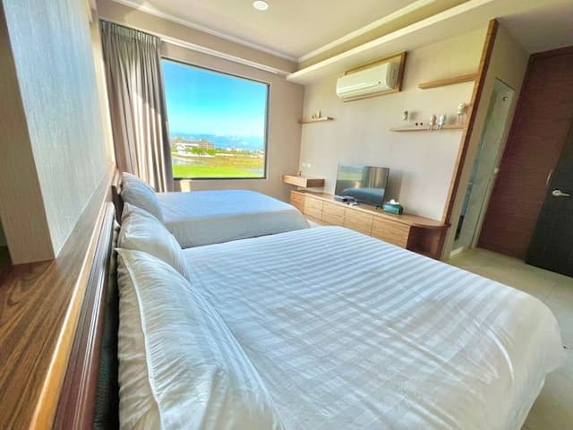 心逸B&B-高級雙床房-1