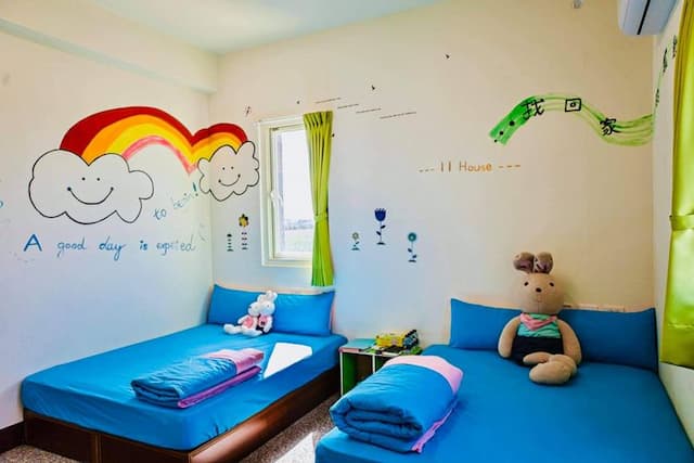 11家●民宿-四人房 Quad &amp; Double-double Room-4