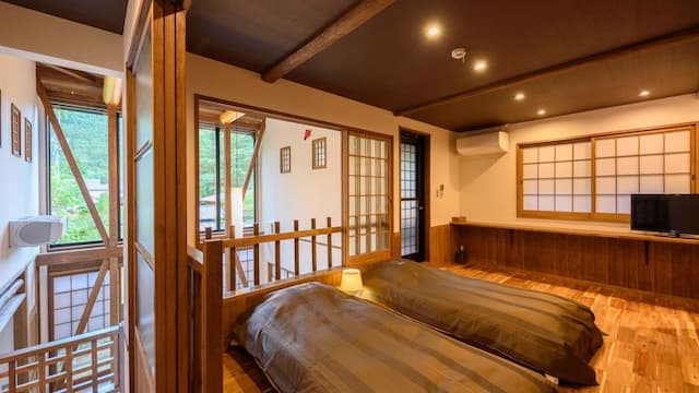 由布院溫泉 楓之小舍｜山莊無量塔美術館步行6分-椋之間【不挑房】-3