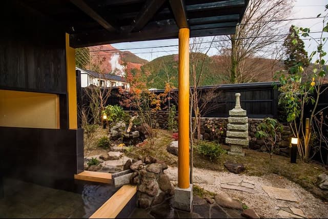 由布院溫泉 楓之小舍｜山莊無量塔美術館步行6分-櫻之間【不挑房】-7