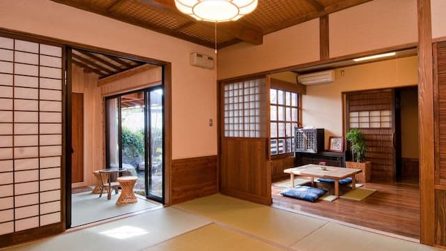 由布院溫泉 楓之小舍｜山莊無量塔美術館步行6分-椿之間【不挑房】-1