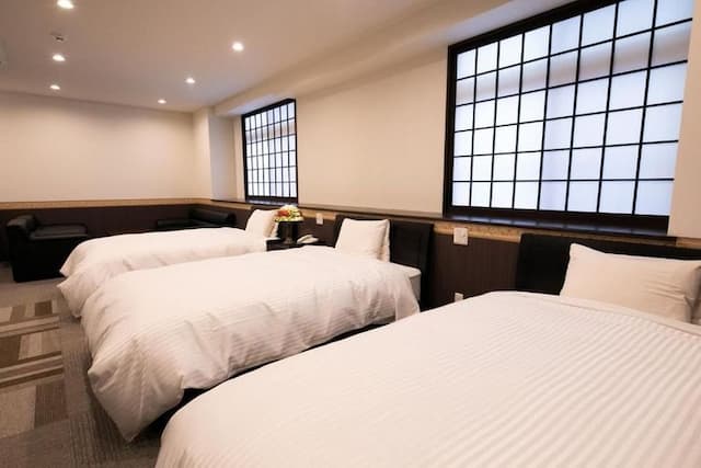 由布院溫泉 杜之湯 由布院泰葉｜近金鱗湖-母屋 二樓西式三人房【不挑房】-1