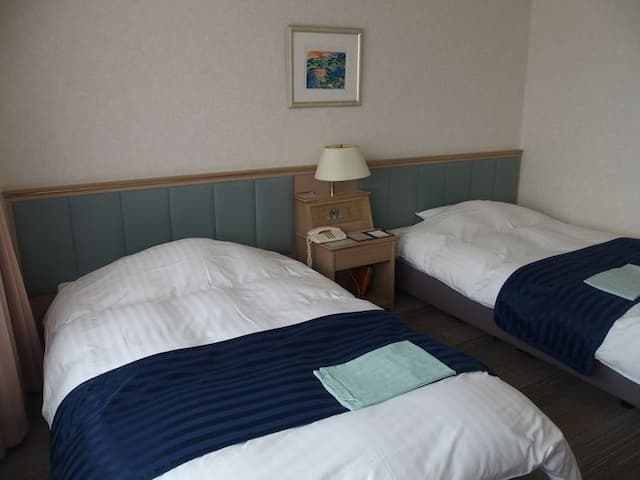 鹿兒島 Livemax Budget 飯店｜鹿兒島站步行6分/天文館通搭電車10分/鹿兒島市立美術館步行15分-豪華雙床房【不挑房】-7