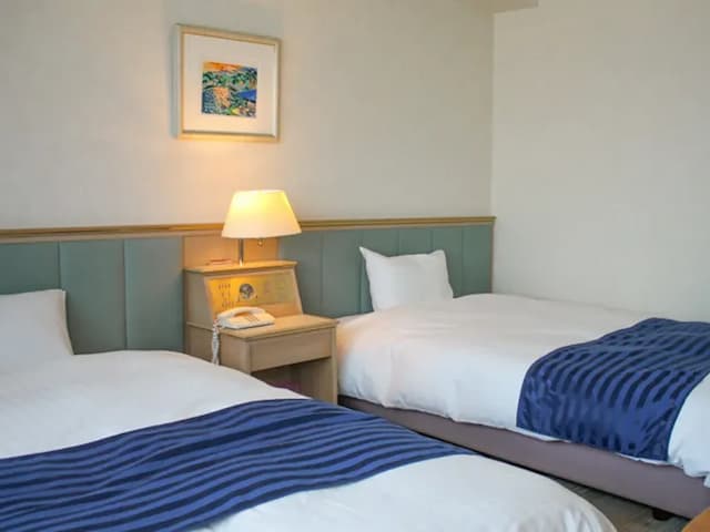 鹿兒島 Livemax Budget 飯店｜鹿兒島站步行6分/天文館通搭電車10分/鹿兒島市立美術館步行15分-豪華雙床房【不挑房】-3