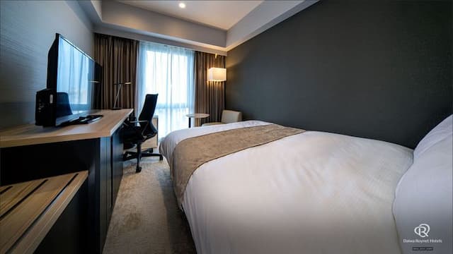 大和ROYNET飯店 金澤站西口｜金澤站徒步4分-高級雙人房【不挑房】-1