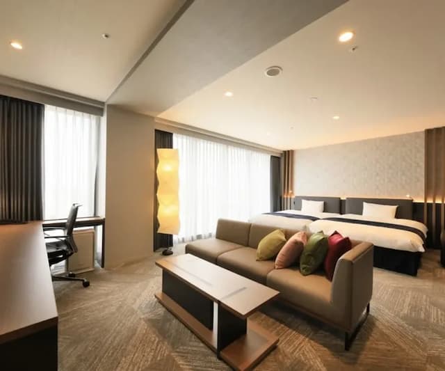 大和ROYNET飯店 金澤站西口｜金澤站徒步4分-小型四人套房【不挑房】-2