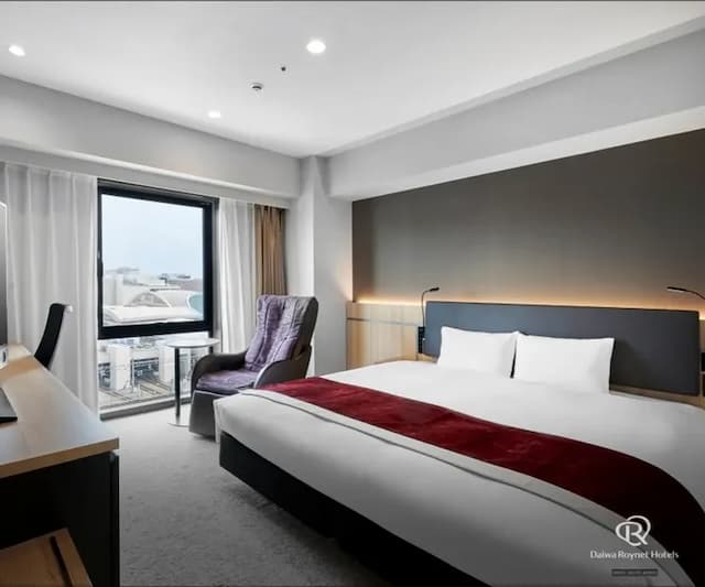 大和ROYNET飯店 金澤站西口｜金澤站徒步4分-豪華雙人房【不挑房】-7