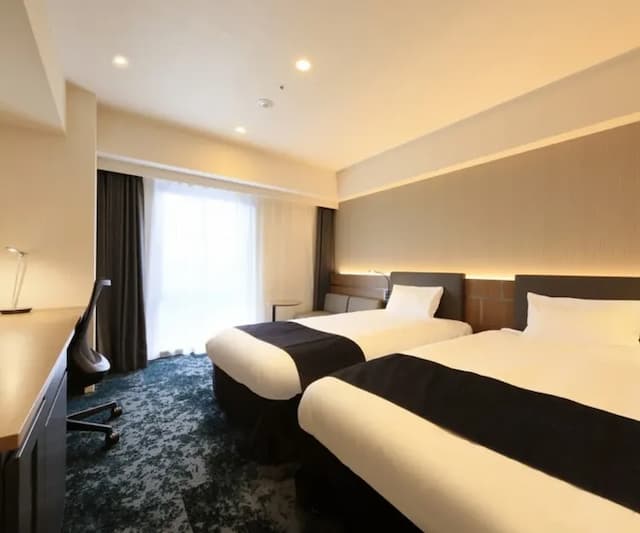 大和ROYNET飯店 金澤站西口｜金澤站徒步4分-高級雙床房【不挑房】-2