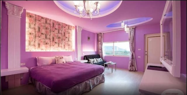 夕陽紅渡假莊園-園景VIP雙人房-1