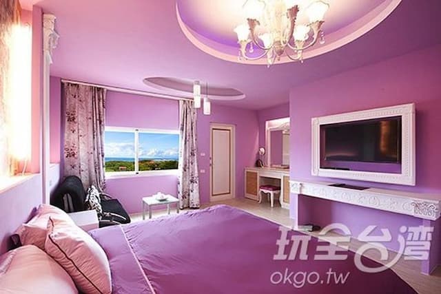 夕陽紅渡假莊園-園景VIP雙人房-7