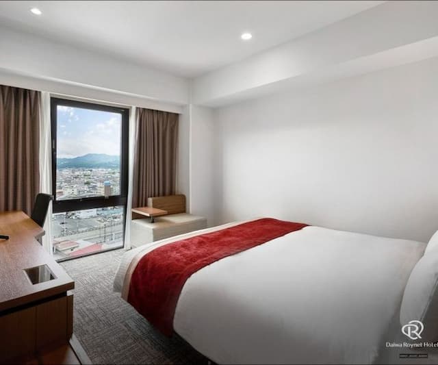 大和ROYNET飯店 山形站前｜山形站步行2分/近山形城跡-恬靜雙人房【不挑房】-1