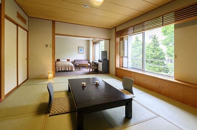 藏王溫泉 Lucent高見屋飯店｜直接可搭藏王中央纜車/露天溫泉-和洋家庭房【不挑房】-3