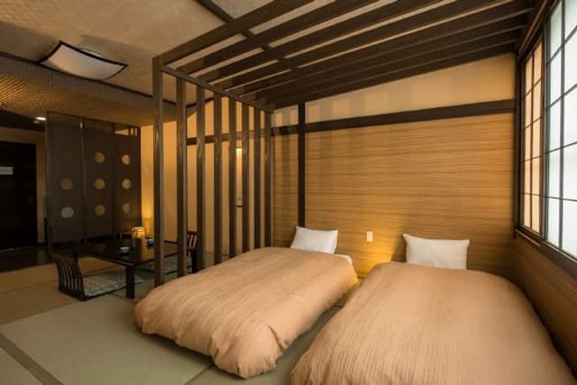 藏王溫泉 Lucent高見屋飯店｜直接可搭藏王中央纜車/露天溫泉-高級雙床房【不挑房】-1