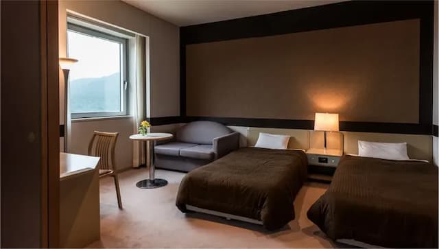 藏王溫泉 高宮琉璃俱樂部渡假村｜山形站開車50分/近藏王溫泉滑雪場/可租借雪具-附陽台和洋室【不挑房】-3