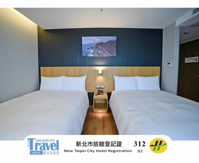 新北驛德世紀酒店 l 四星級、有窗房-驛德家庭房 (四人房)-3