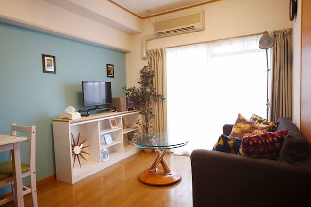 Pine Hills Minoshima-2-602 Equipped with fixed Wi-Fi! Close to Hakata Station! Maximum capacity of 4 people! Pine Hills Minoshima 602-1