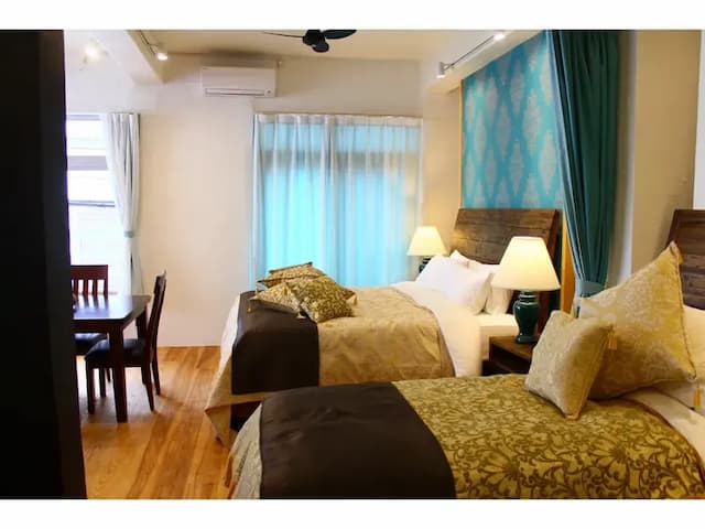 Macci guwatti-A room where the second floor of the building and the rooftop are fully reserved. 3 minutes on foot from Kokusai Street. Potama breakfast included-1