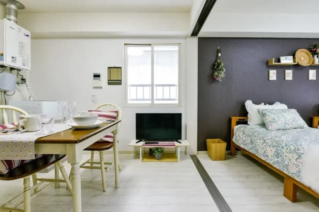 Flourish 67 旅居-03｜薄野站9分/東本願寺前站步行1分-雙床房，最多2人-3