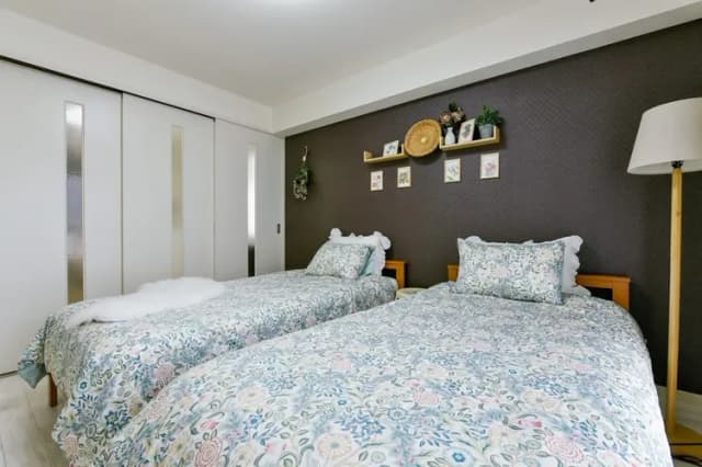 Flourish 67 旅居-03｜薄野站9分/東本願寺前站步行1分-雙床房，最多2人-12