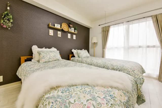 Flourish 67 旅居-03｜薄野站9分/東本願寺前站步行1分-雙床房，最多2人-9