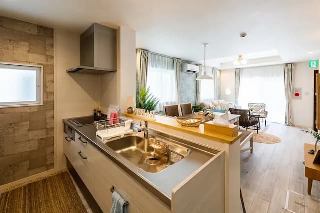 Makanalea Resort Okinawa 150㎡ Pension Large group of 16 people BBQ possible 2 minutes from convenience store-Popular, American village 8 minutes, convenience store 2 minutes-2