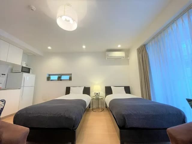 Salon 澀谷-3｜澀谷站步行7分-3B: 四人房-1