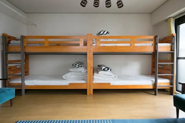 Nishinakasu Building-[301] Equipped with fixed Wi-Fi! A 4-minute walk to Tenjin Minami♪ Stylish bunk bed room 301-10
