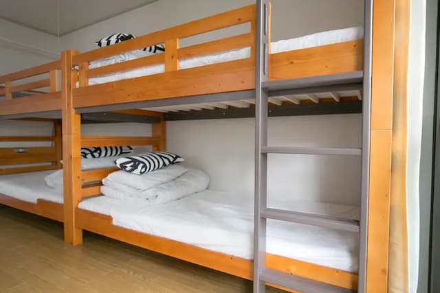 Nishinakasu Building-[301] Equipped with fixed Wi-Fi! A 4-minute walk to Tenjin Minami♪ Stylish bunk bed room 301-11