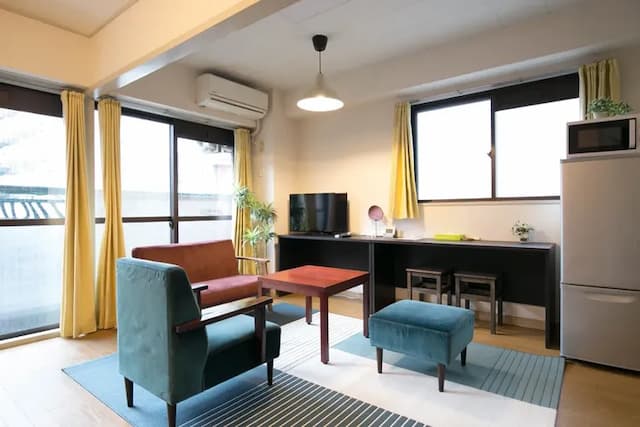 Nishinakasu Building-[301] Equipped with fixed Wi-Fi! A 4-minute walk to Tenjin Minami♪ Stylish bunk bed room 301-15