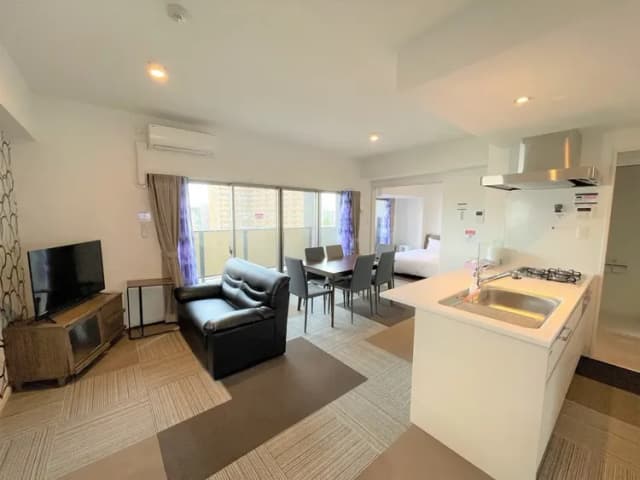 A.T. HOTEL HAKATA-Family Suite (2 double beds and 1 double futon, 65 square meters) |-2