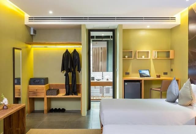 北碧府度假村U Inchantree Kanchanaburi-豪華園景房 (含早餐) (Deluxe Garden (Room with breakfast))-1