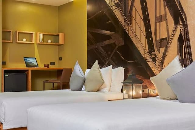 北碧府度假村U Inchantree Kanchanaburi-豪華園景房 (含早餐) (Deluxe Garden (Room with breakfast))-7