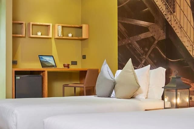 北碧府度假村U Inchantree Kanchanaburi-豪華園景房 (含早餐) (Deluxe Garden (Room with breakfast))-9