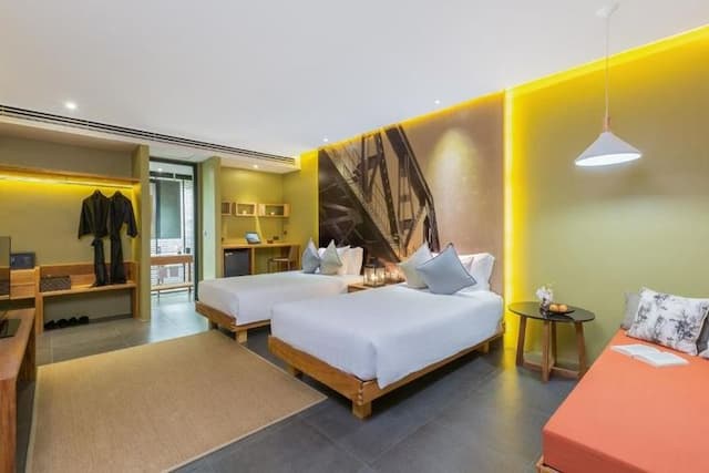 北碧府度假村U Inchantree Kanchanaburi-豪華園景房 (含早餐) (Deluxe Garden (Room with breakfast))-5