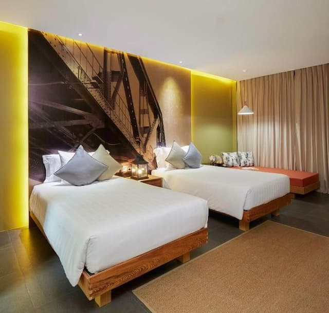 北碧府度假村U Inchantree Kanchanaburi-豪華園景房 (含早餐) (Deluxe Garden (Room with breakfast))-11