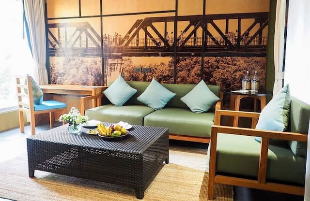 北碧府度假村U Inchantree Kanchanaburi-套房 (含早餐) (Suite (Room with breakfast))-3