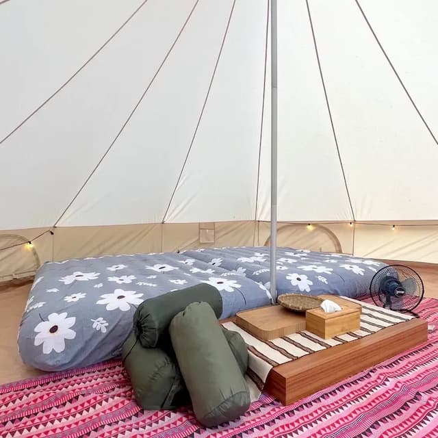 布拉布拉露營區 BulaBula KC｜南澳懶人露營、可選購餐點-【懶人露營】四人神殿帳-3