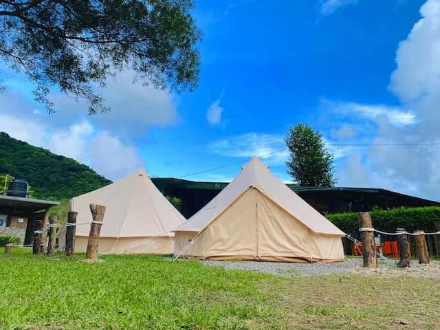 布拉布拉露營區 BulaBula KC｜南澳懶人露營、可選購餐點-【懶人露營】四人神殿帳-4