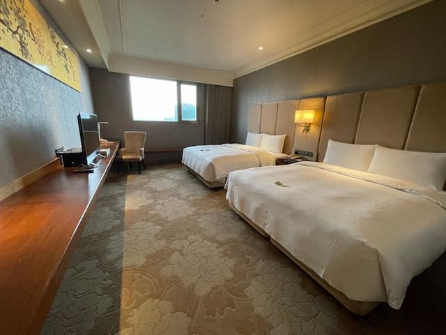 雀客藏居台南永康｜多項親子設施、鄰近火車站-經典家庭加大客房-4