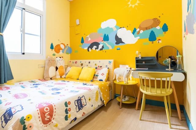 Moon walks slowly-The moon walks slowly｜Tainan private building for 6-7 people| Pet friendly| Circle shopping district-7