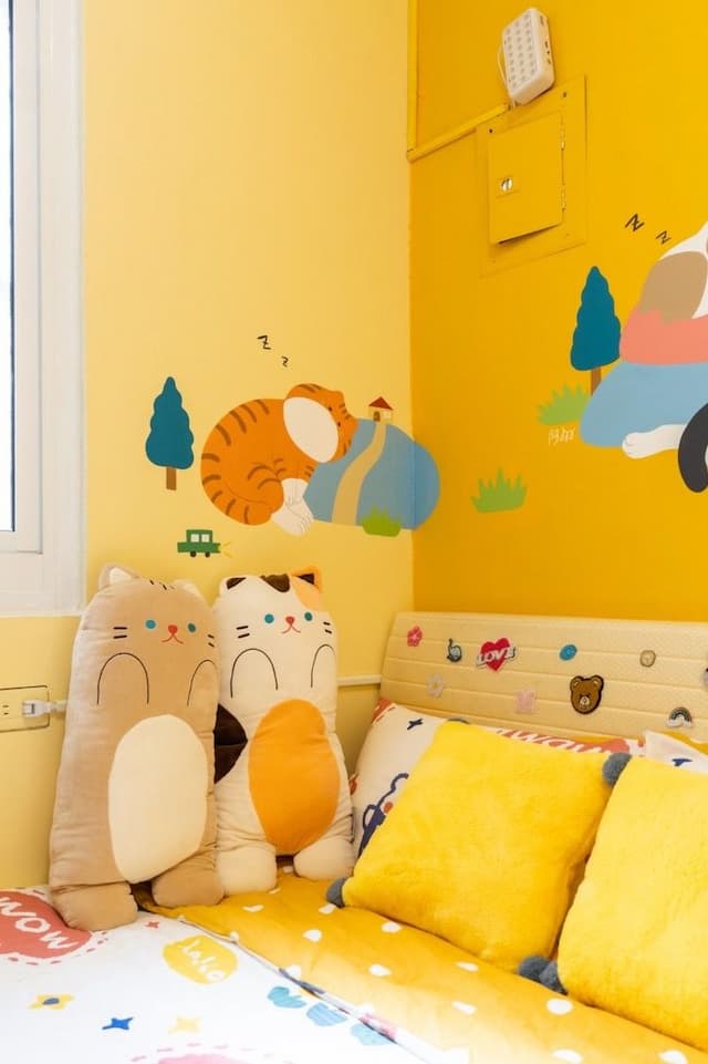 Moon walks slowly-The moon walks slowly｜Tainan private building for 6-7 people| Pet friendly| Circle shopping district-9