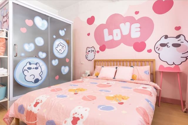 Moon walks slowly-The moon walks slowly｜Tainan private building for 6-7 people| Pet friendly| Circle shopping district-10