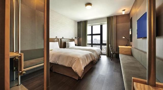 捷絲旅三重館-豪華客房(兩小床)-1